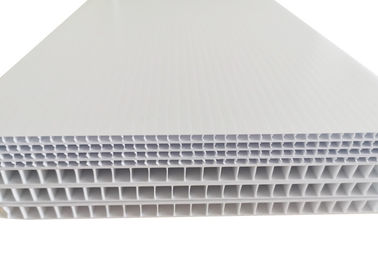 Λευκός κοίλος πίνακας εκτύπωσης 4x8 PP Coroplast κορώνας