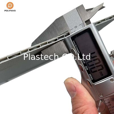 5mm 1200gsm Grey 2440x1220 4x8ft πλαστικό πίνακα μελισσοκοπαδιού PP για βιομηχανικό κουτί συσκευασίας