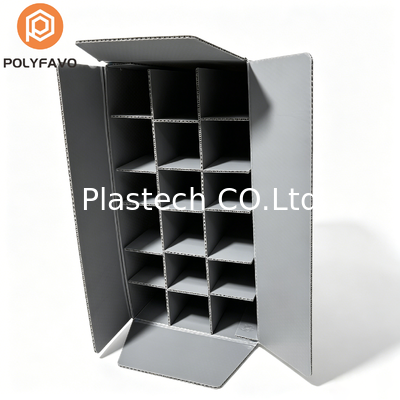 Κοντέινερ Honeycomb Box για αποθήκευση αποθεμάτων και εφοδιαστική, Κοντέινερ Turnover Box με εσωτερικούς διαχωριστές, Stackable Custom Color Logo Printing