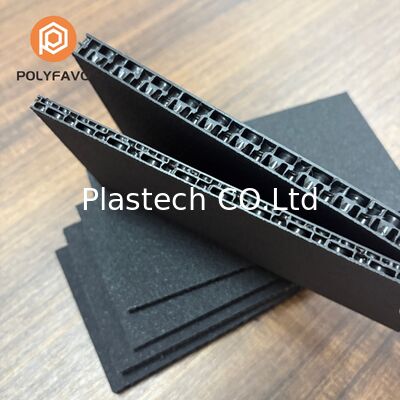Honeycomb Panel Raw Material for Flight Case Production, PP Board Impact Resistant Waterproof Anti Scratch Reusable